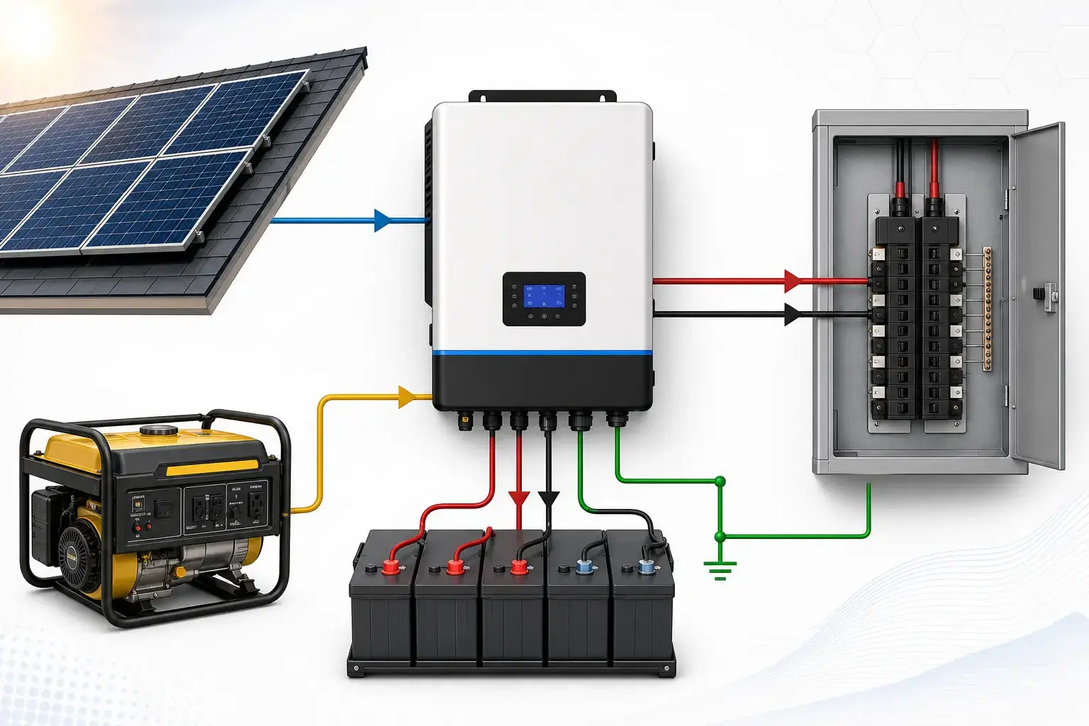 Inversor Off-Grid em Fase Dividida: Um Guia Completo para Sistemas de Energia Off-Network da América do Norte